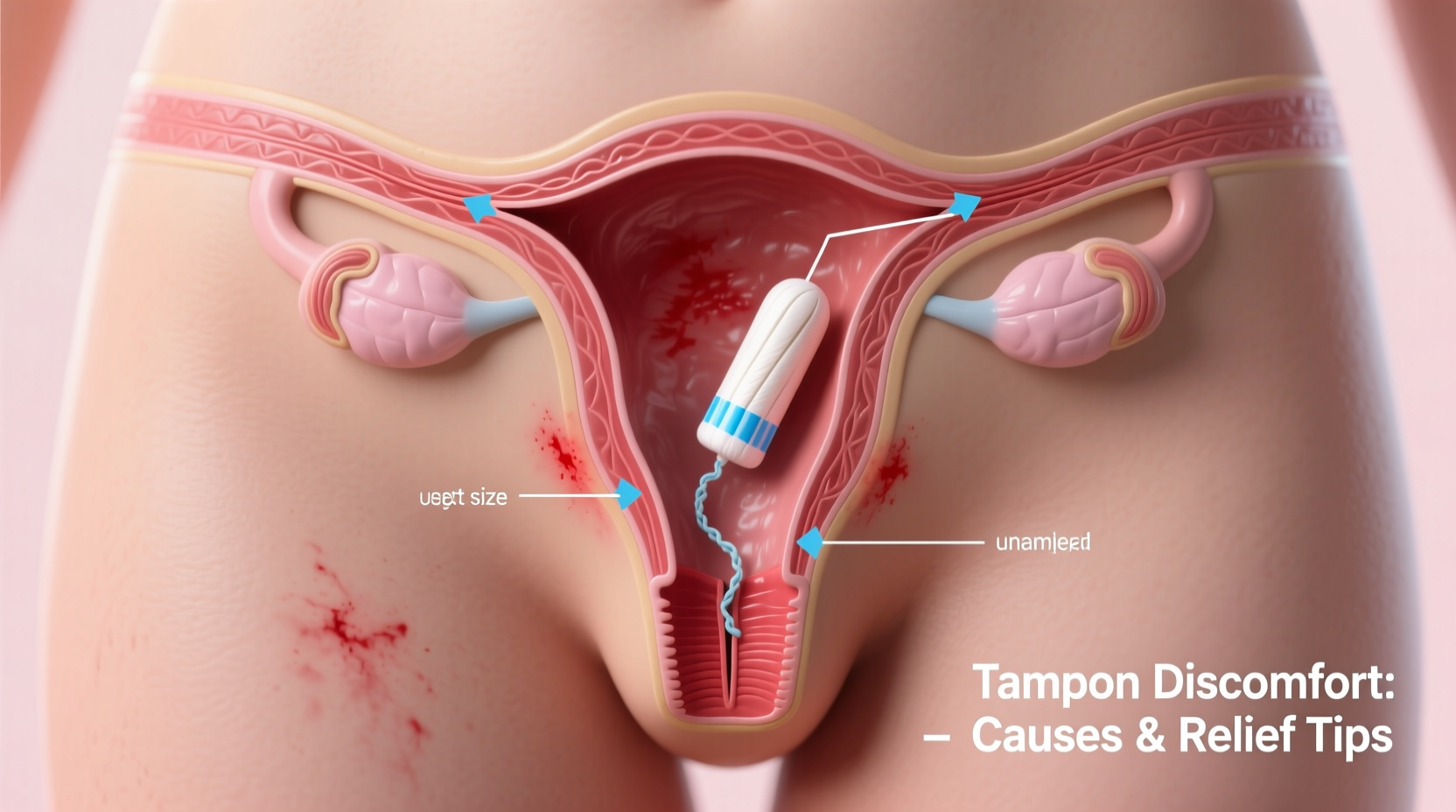 tampon discomfort why it hurts how to find relief