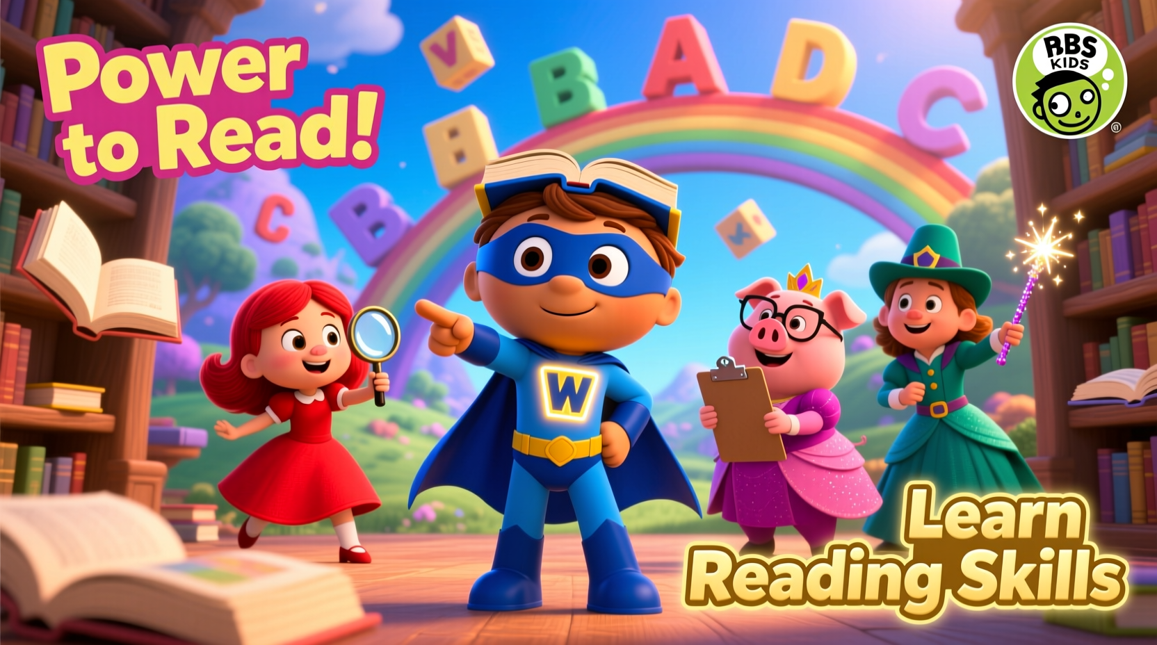 super why power to read learn reading skills with pbs kids