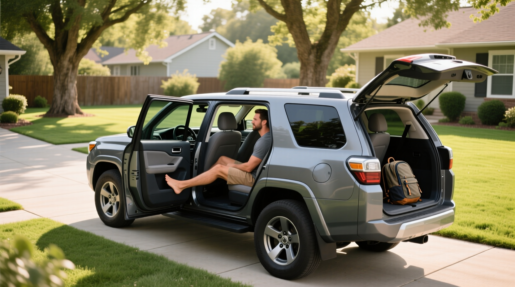 2025 4Runner rear seat legroom guide