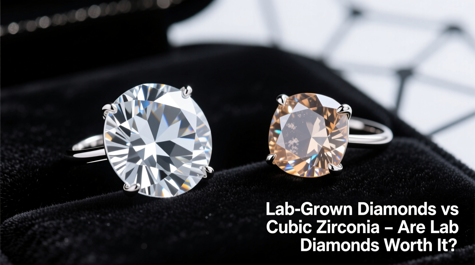 lab grown diamonds vs cubic zirconia are lab diamonds really worth it