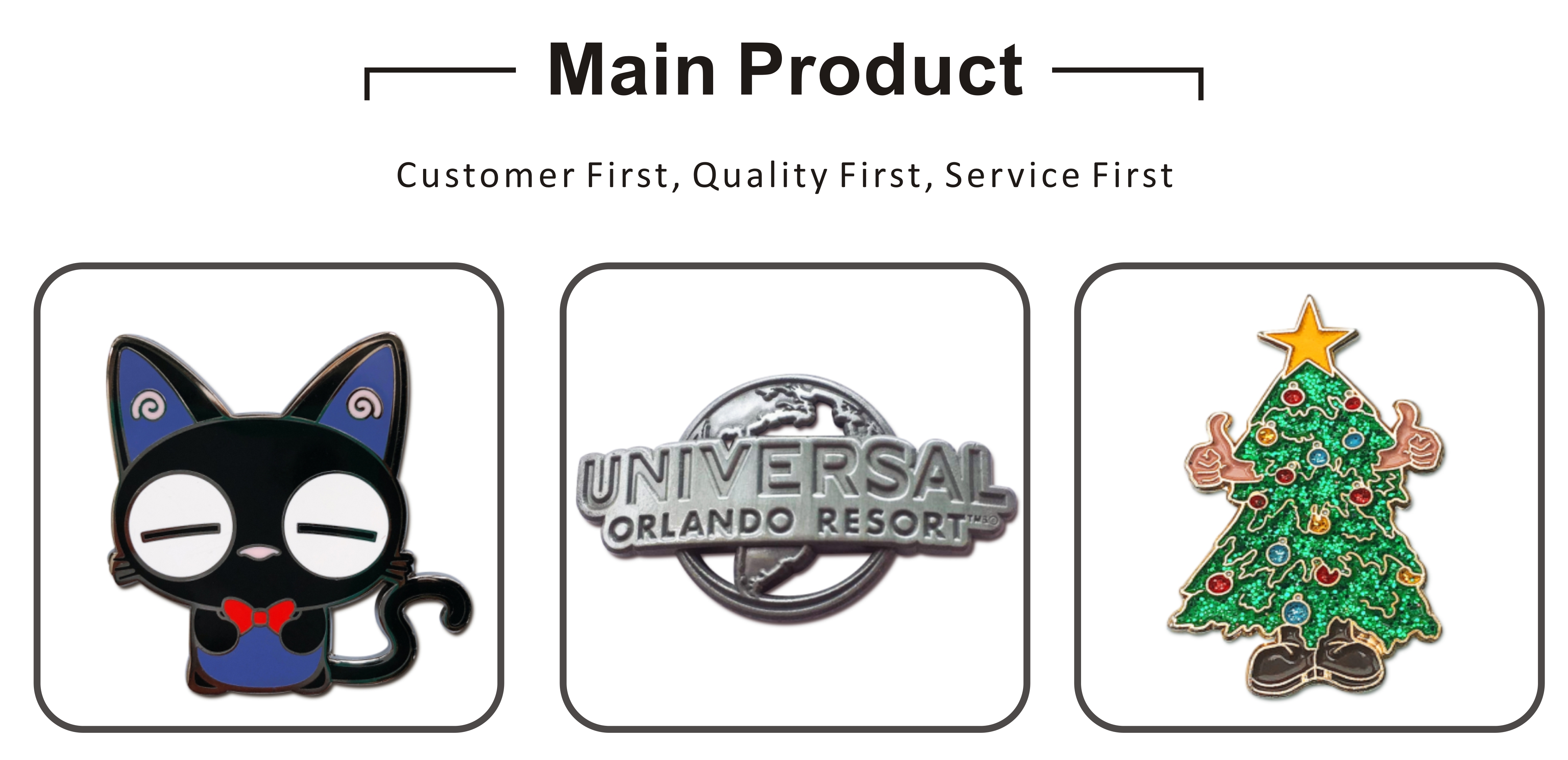 Design Your Own Pin High Quality Custom soft and hard Enamel color metal pins Free design