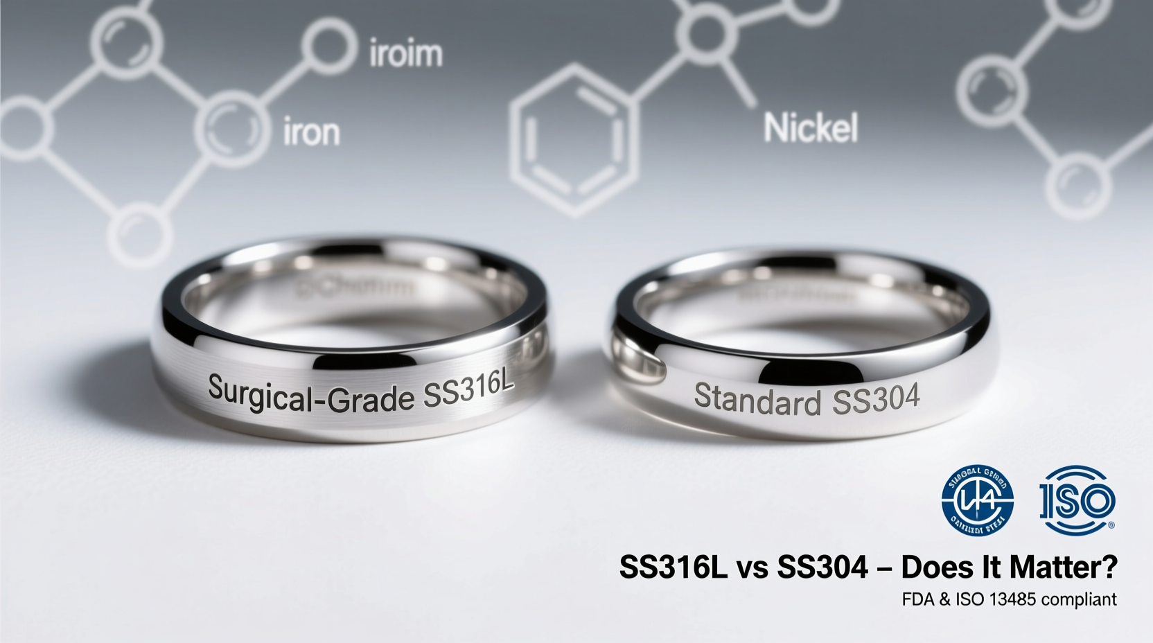 Surgical Steel Vs Stainless Steel Jewelry Does It Really Matter Which ...