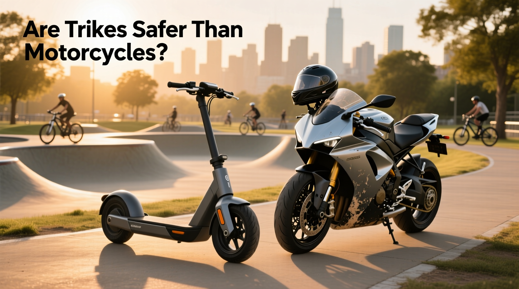 Are Trikes Safer Than Motorcycles