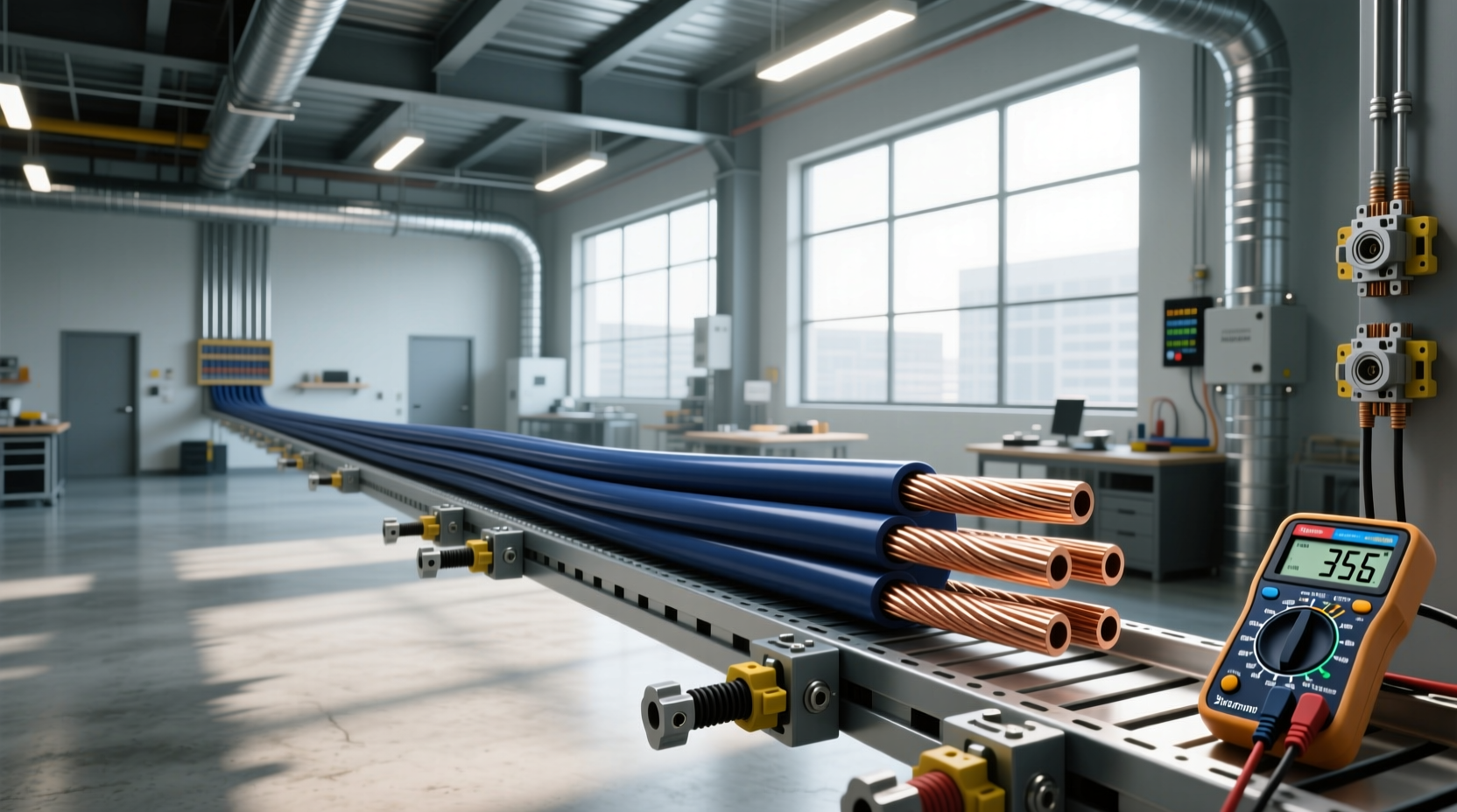 3x35mm² cable guide copper vs aluminum, current load use cases