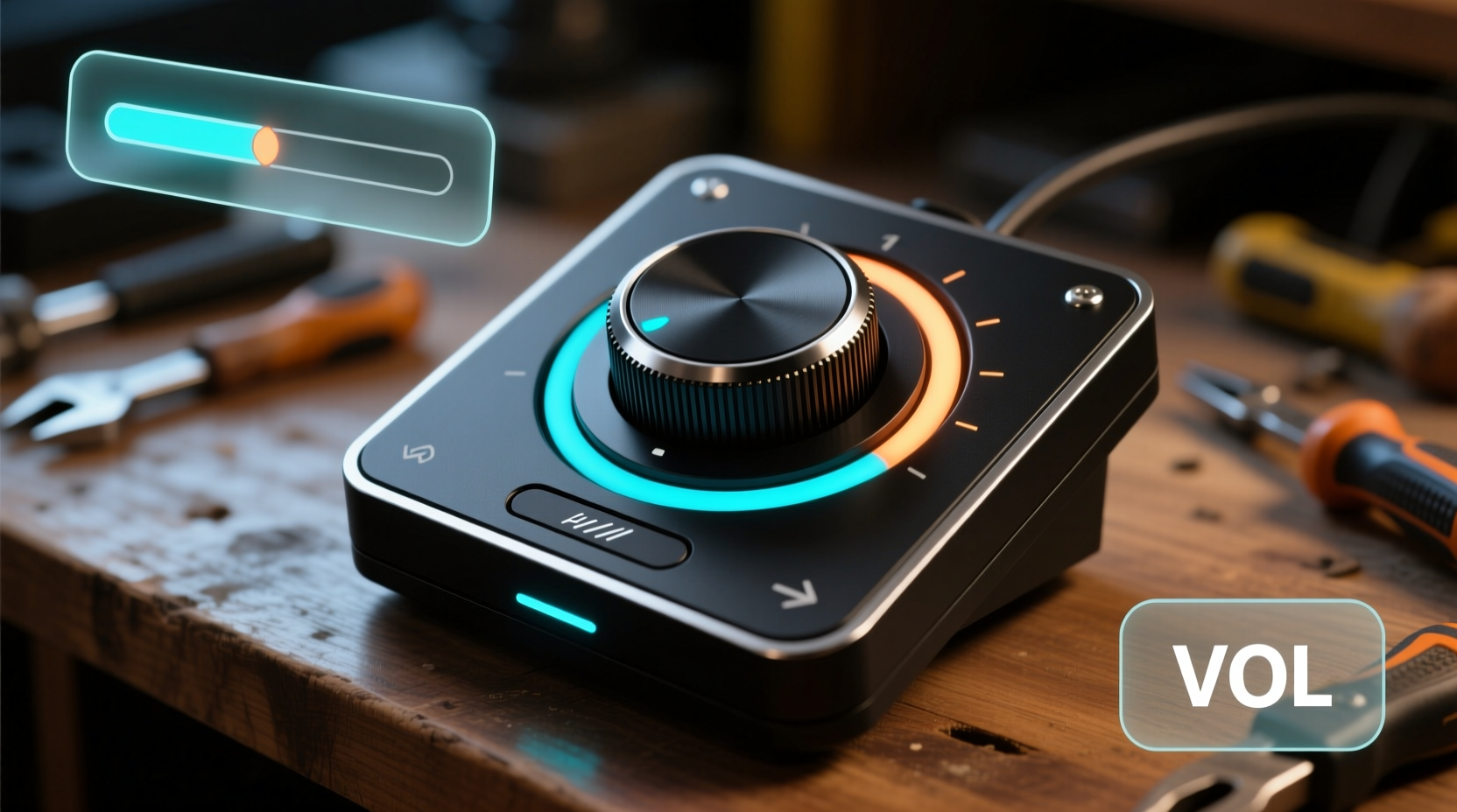 DIY PowerMate Scroll Wheel & Volume Control: Zero-Overhead Input