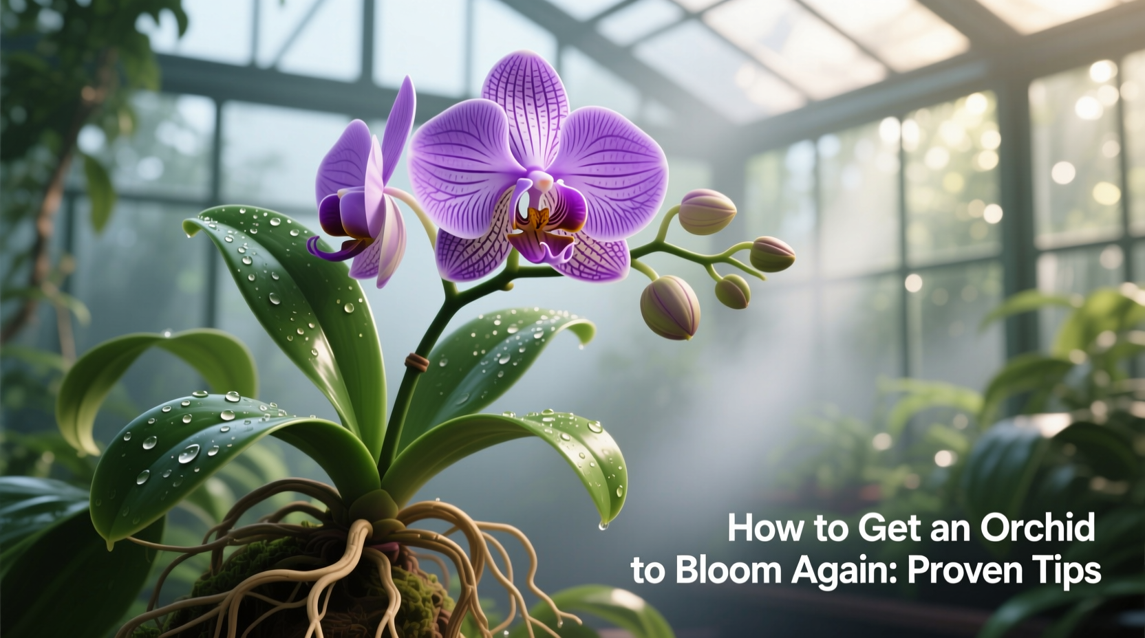 how to get an orchid plant to bloom again