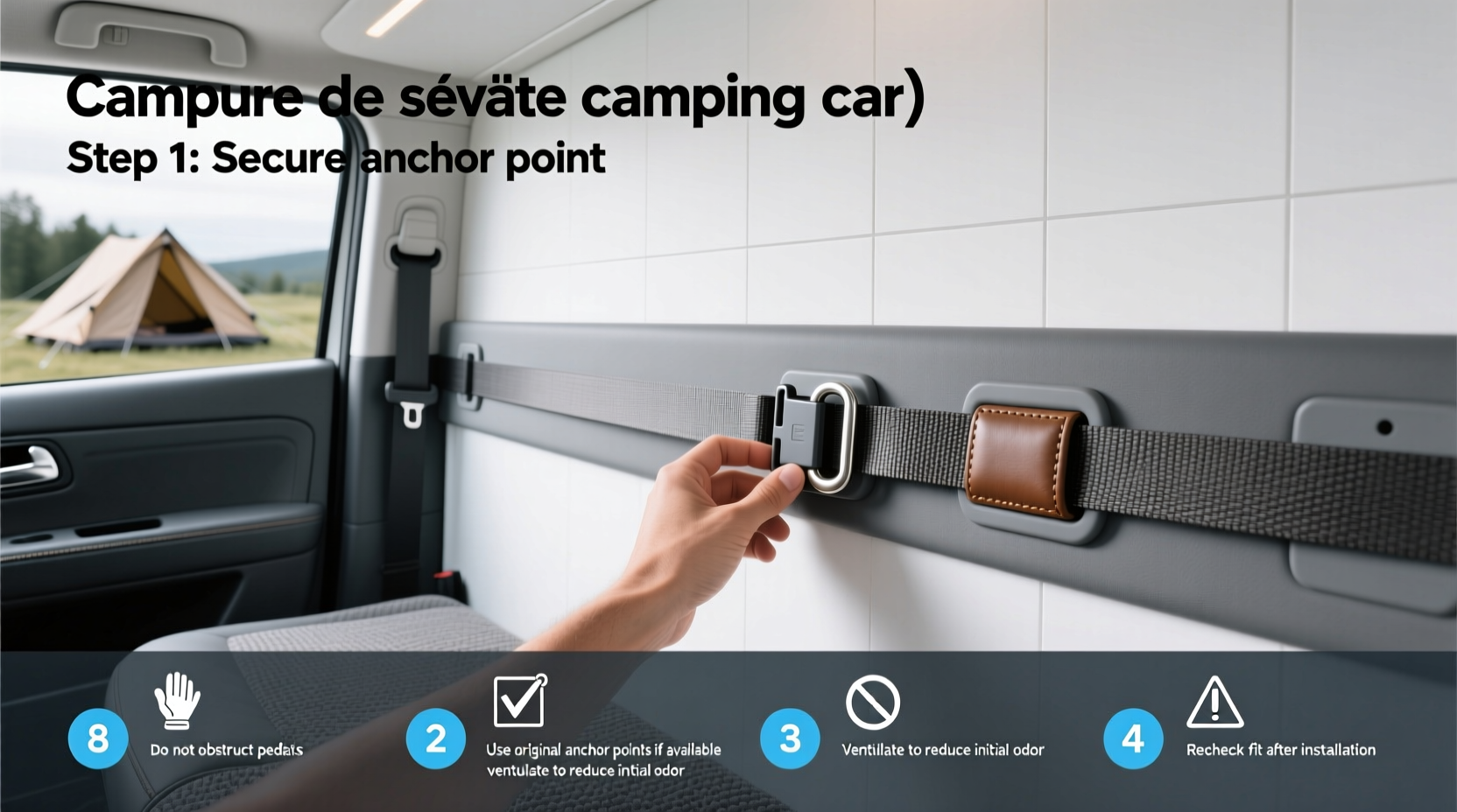 How to Choose Ceinture de Sécurité Camping Car: Buying Guide