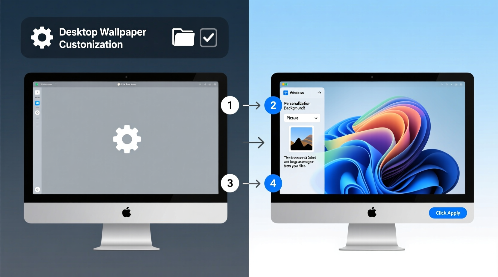 simple steps to customize and change your desktop wallpaper on windows 10