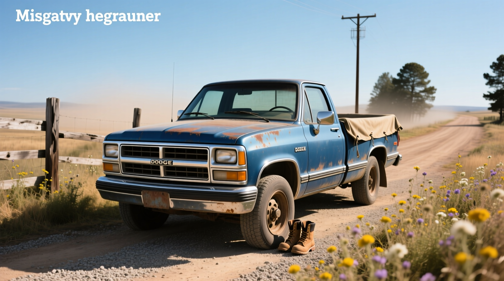 1993 Dodge Ram D150 pickup truck