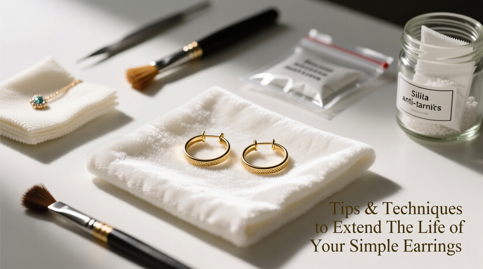 tips and techniques to extend the life of your simple earrings