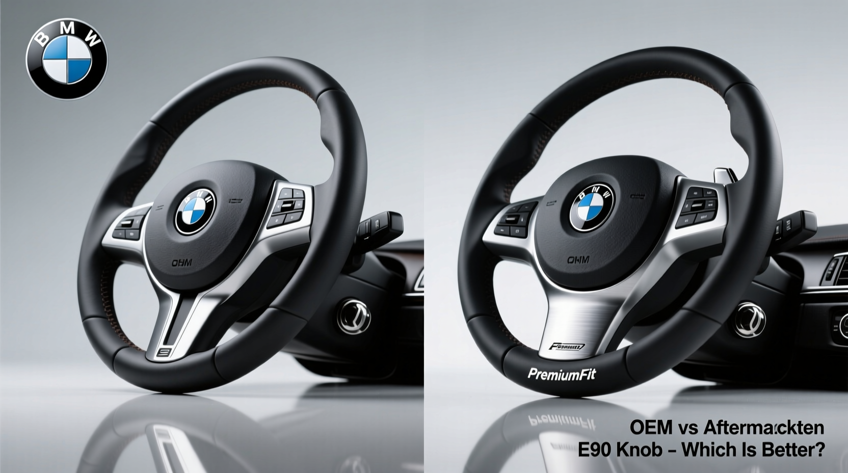 oem vs aftermarket e90 knob