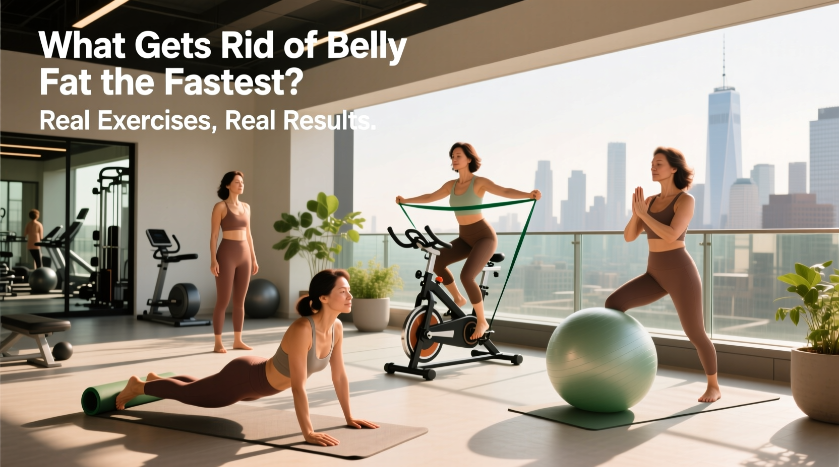 belly fat loss exercises for women