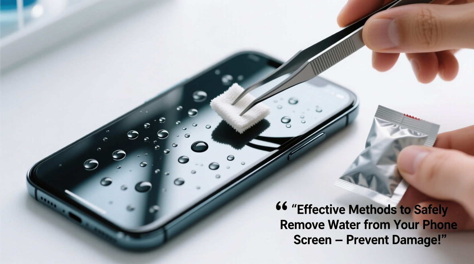 effective methods to safely remove water from your cell phone screen and prevent damage