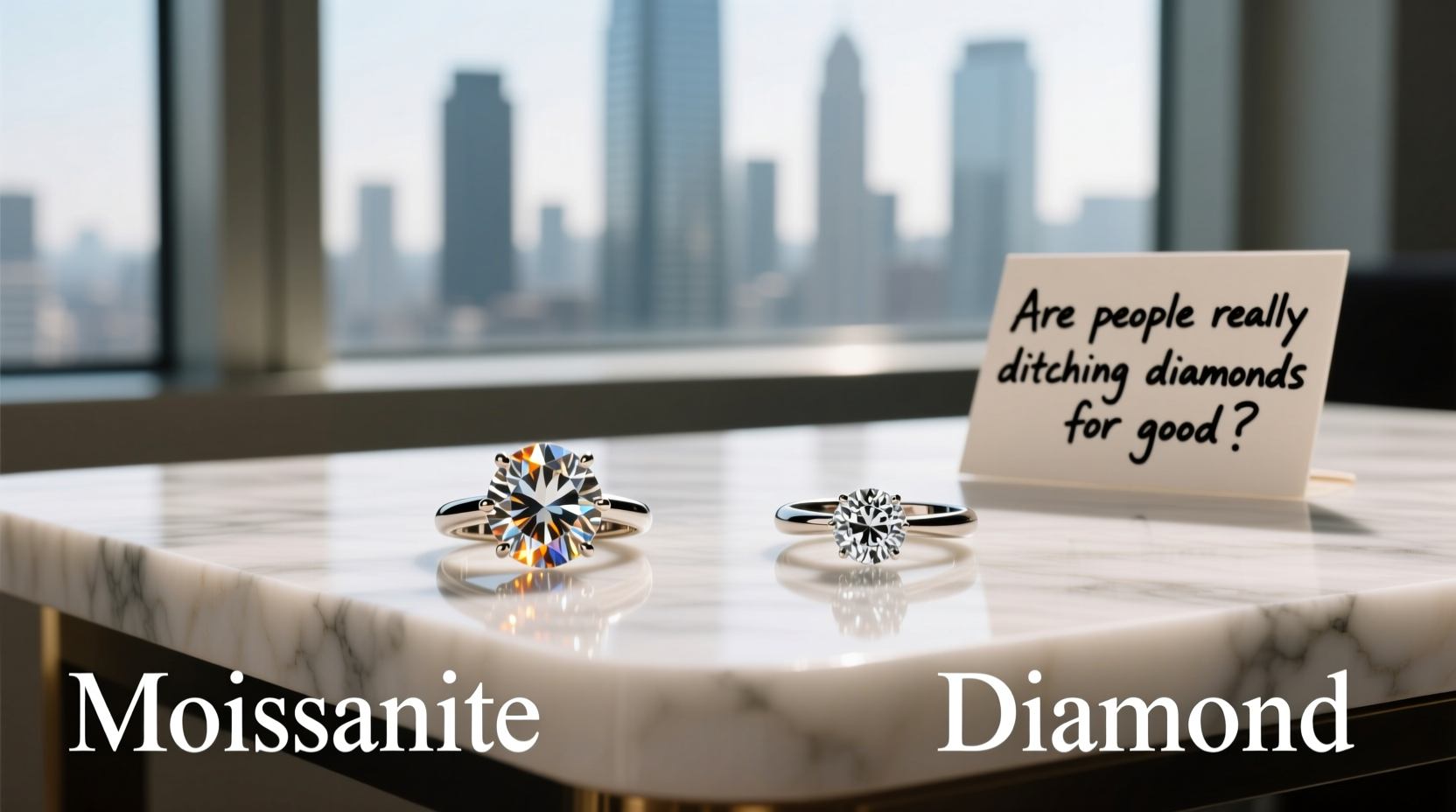 moissanite vs gemstone jewelry are people really ditching diamonds for good