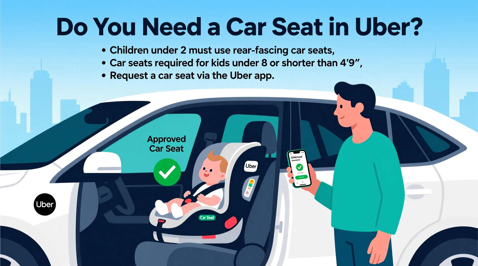 do you need a car seat in uber