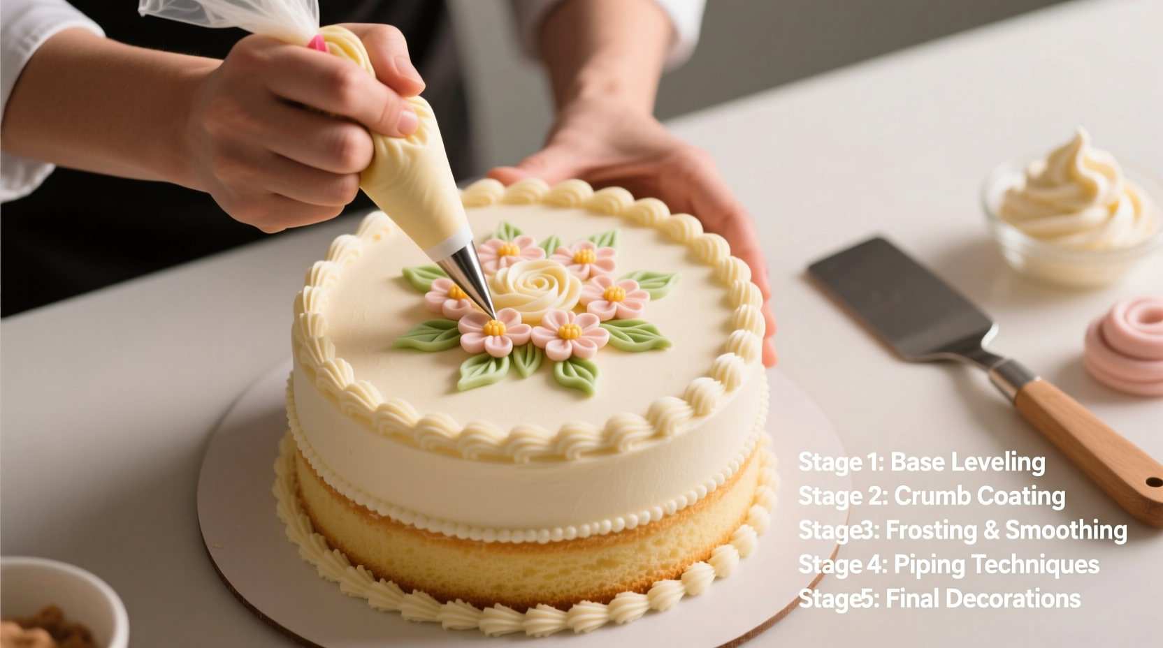 mastering cake decorating a step by step guide to stunning results for all skill levels