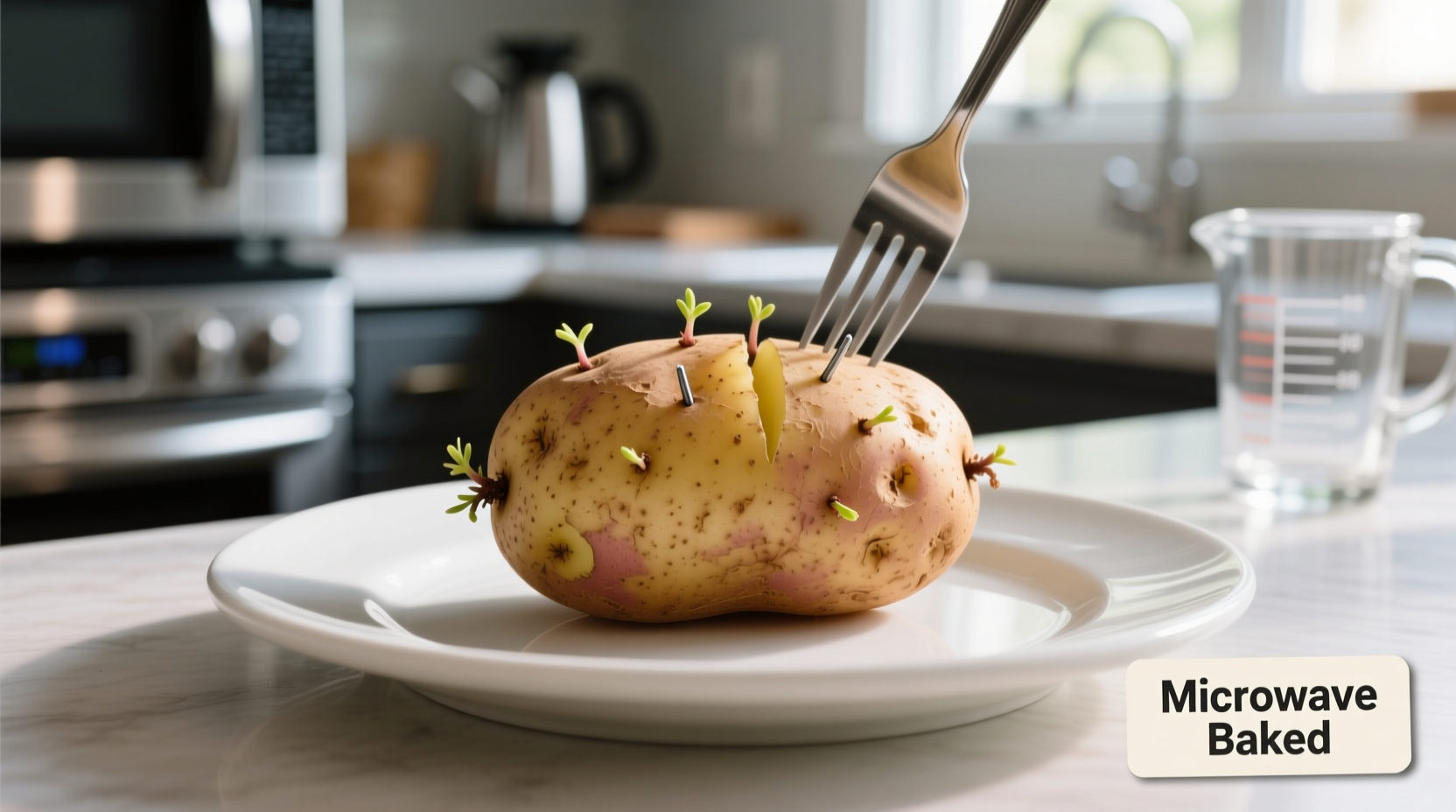 Yes, You Can Bake Potato in Microwave (5-12 Minute Guide)