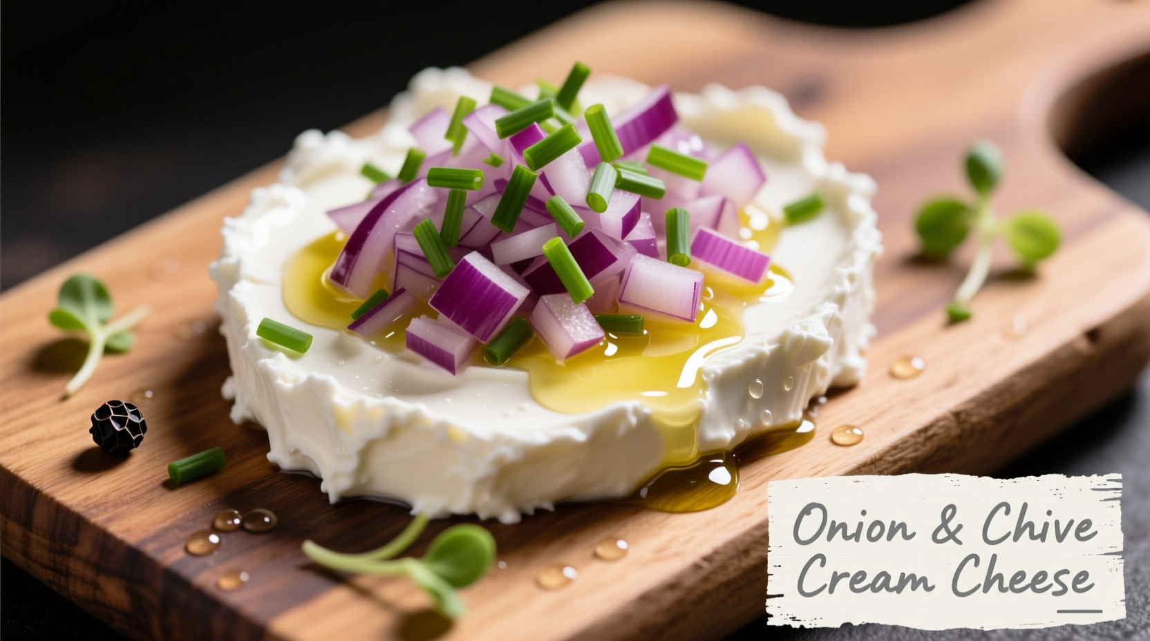 onion and chive cream cheese