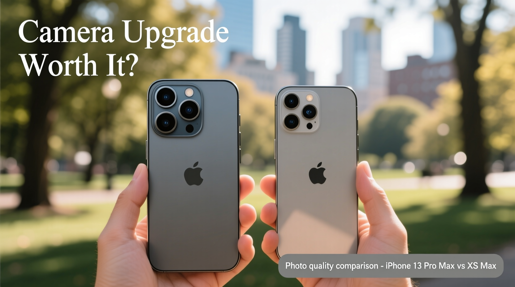 iphone 13 pro max vs xs max camera is the upgrade worth it for the photos alone