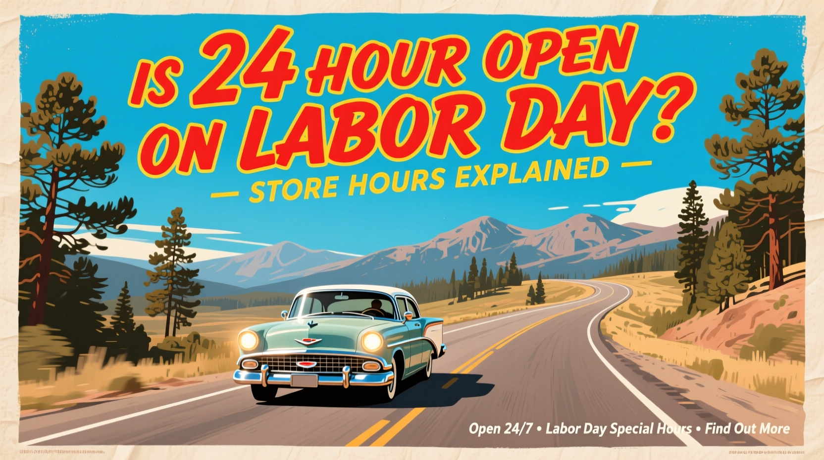 is 24 hour open on labor day