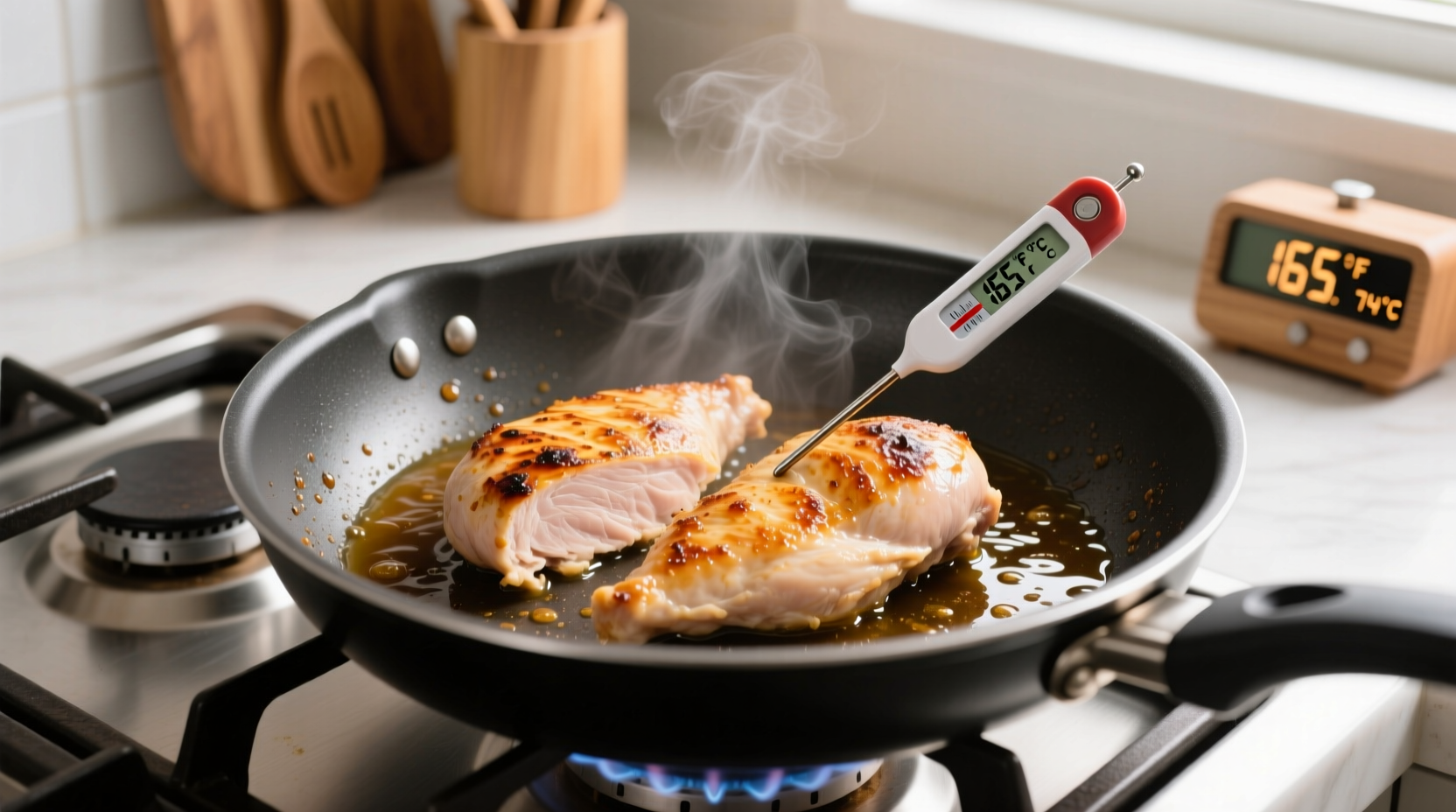 How Long to Cook Chicken Breast on Stove Top: 10-12 Minutes