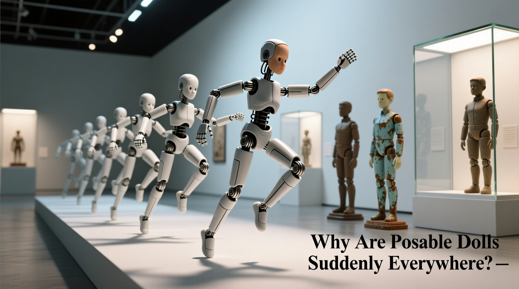 3d articulated dolls vs static figurines why are posable dolls suddenly everywhere