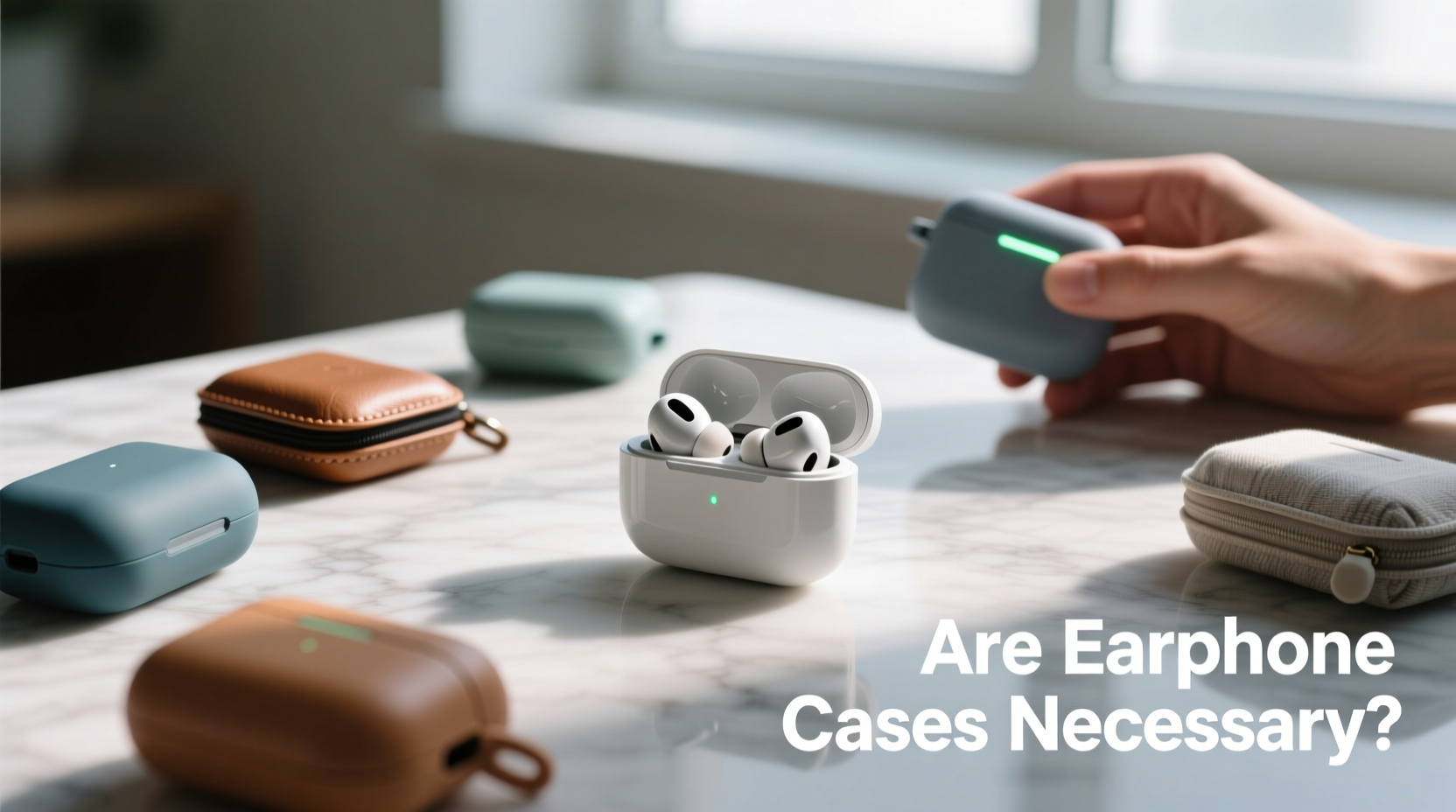 are earphone cases actually necessary or is it fine to go without