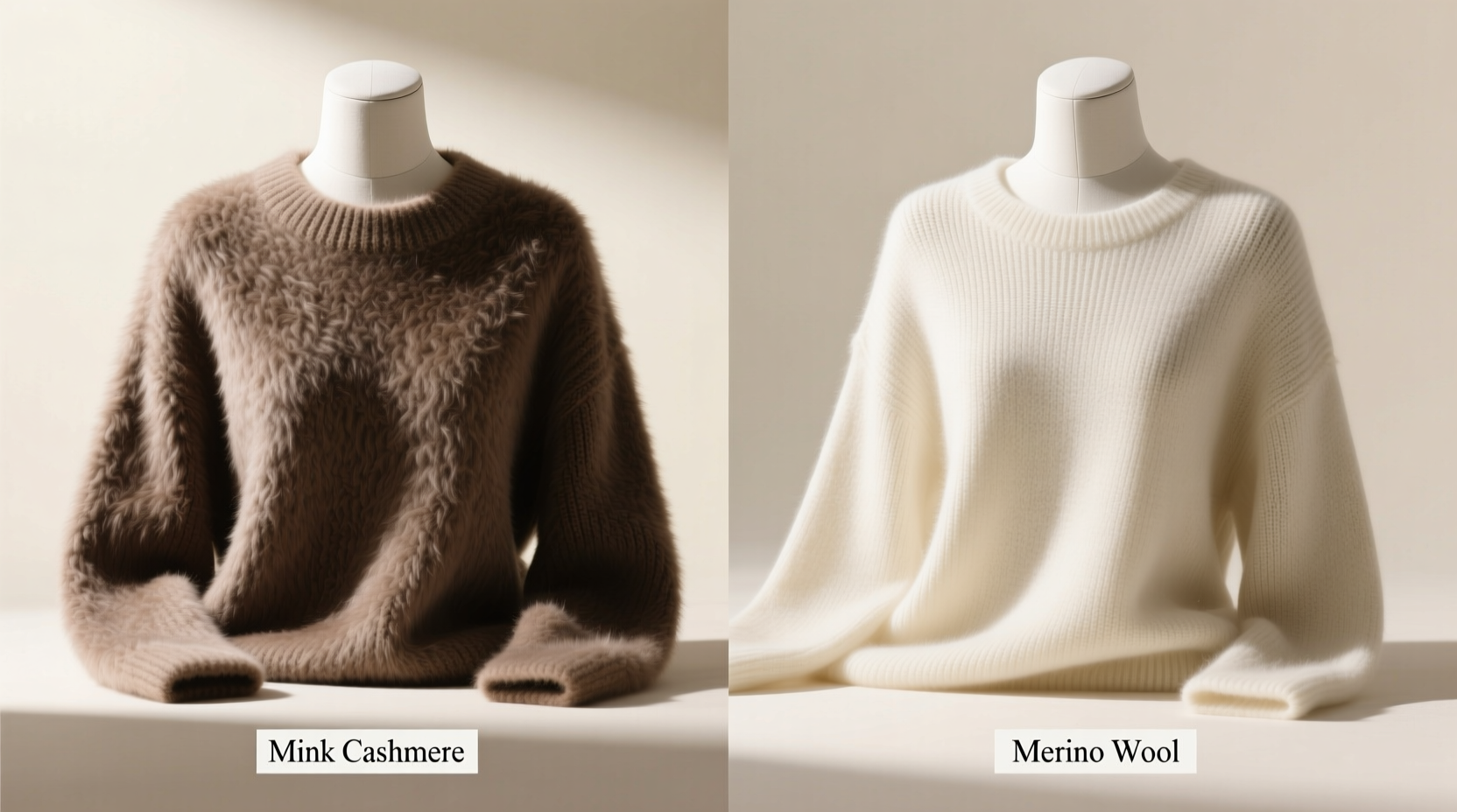 mink cashmere vs wool sweaters is the extra cost really worth it
