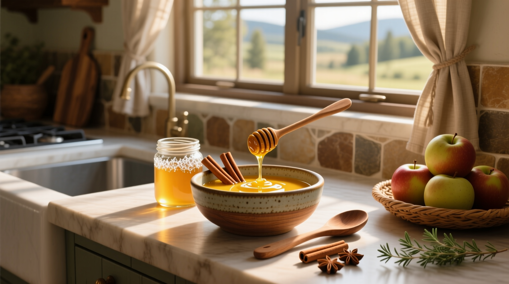 apple cider vinegar, cinnamon honey drink guide