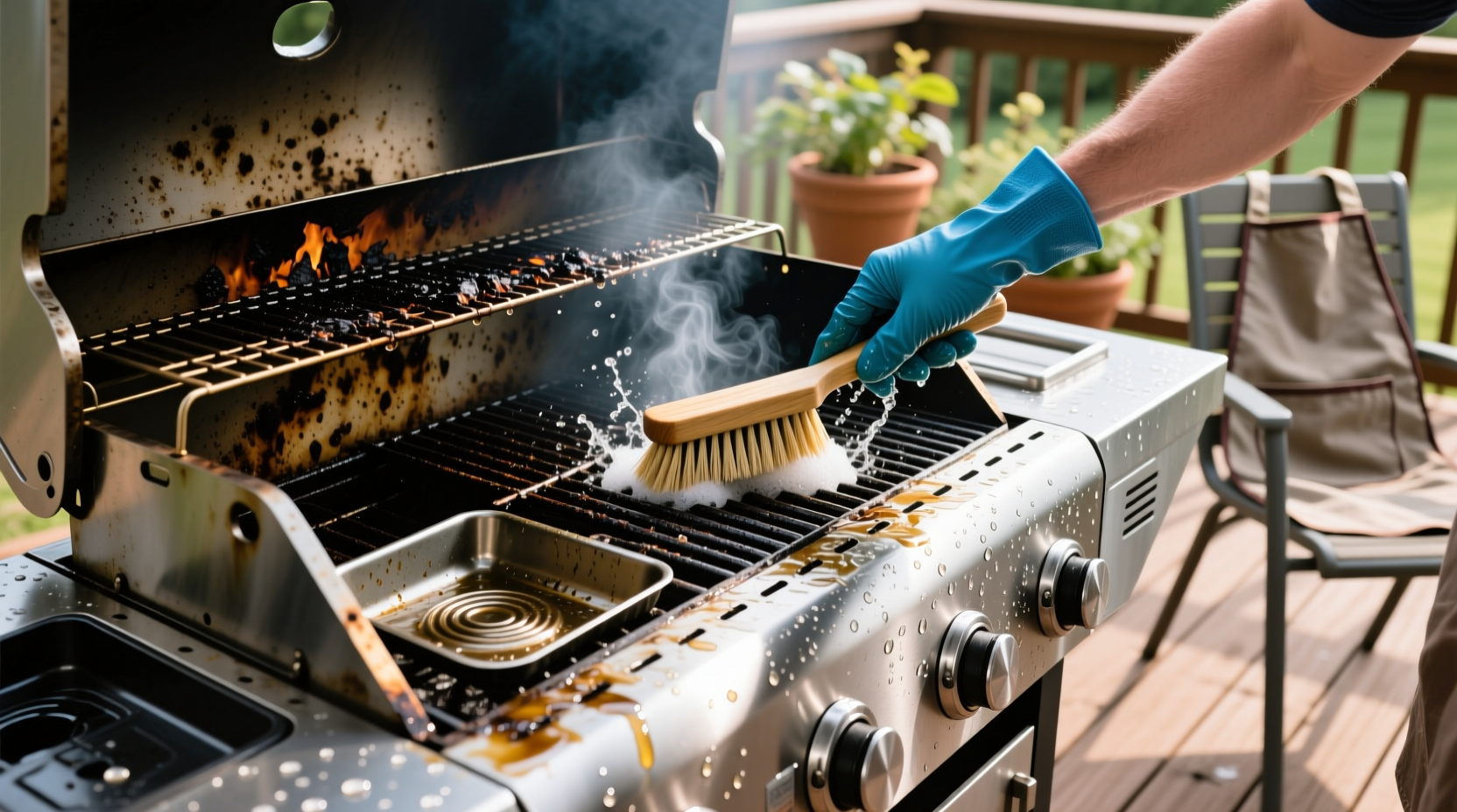 how to clean your bbq