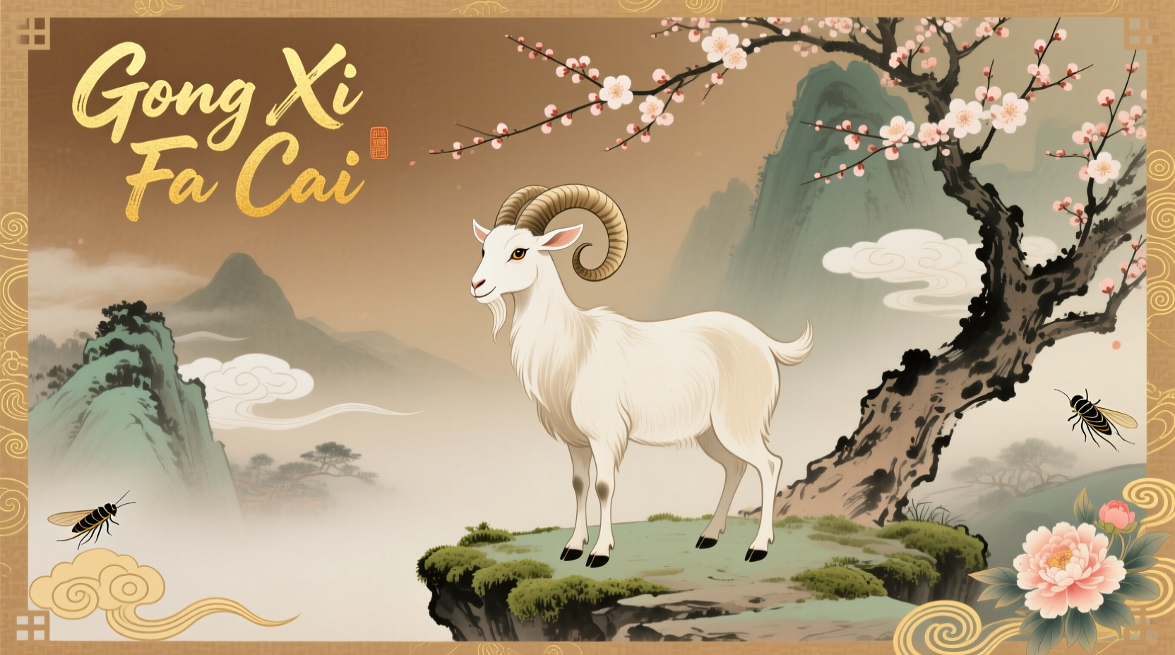 The Goat: 2015 Chinese New Year Zodiac Animal