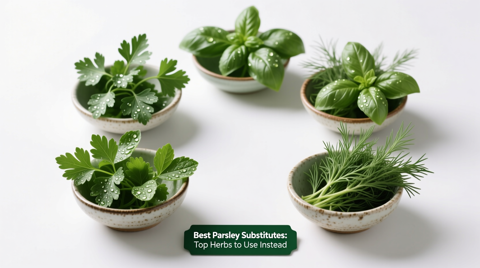 Best Parsley Substitutes: Top Herbs to Use Instead