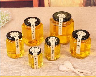 150ml 350ml 750ml food glass jar /candy glass ajr , storage jar with glass lid
