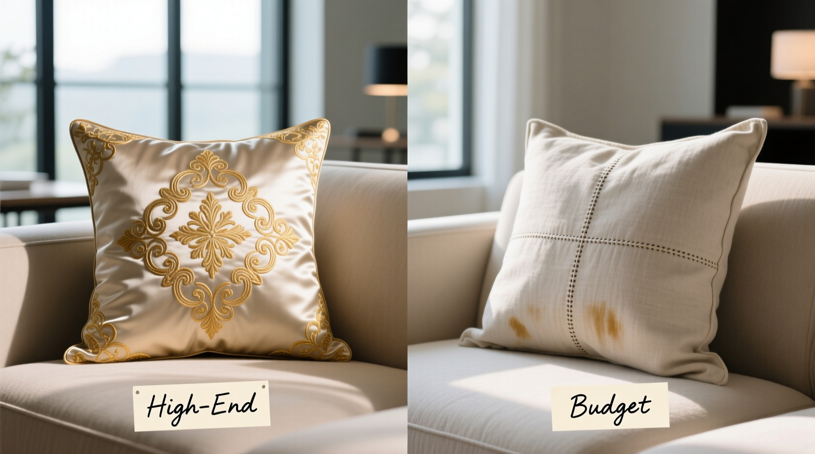 high end vs budget cushion covers are fancy ones really worth it