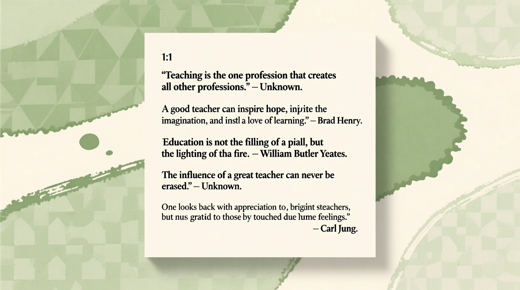 education quotes for teachers