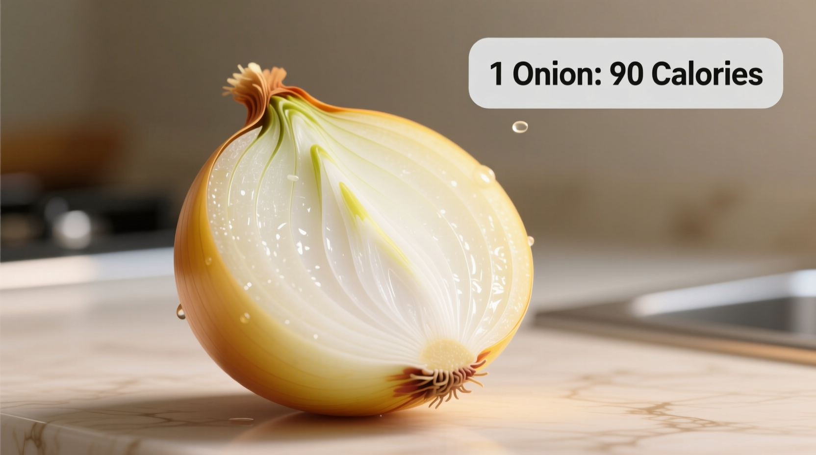 1 Onion Calories: Exact Count by Type and Size