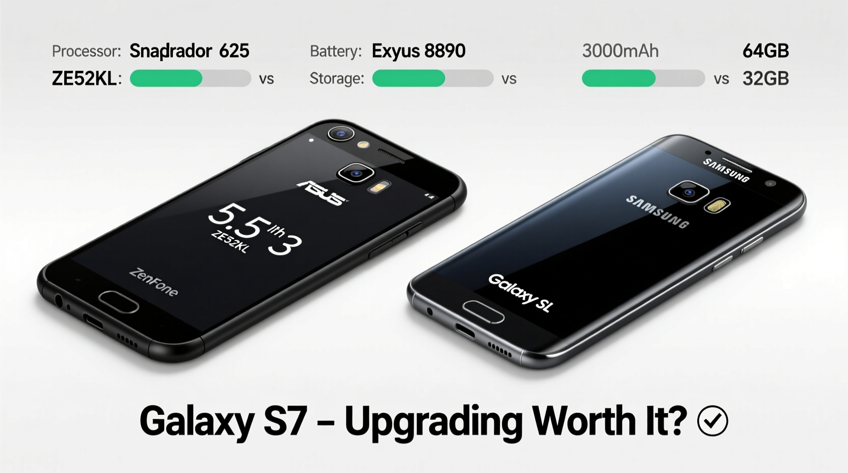 zenfone 3 ze552kl vs galaxy s7 was upgrading to the s7 really worth it