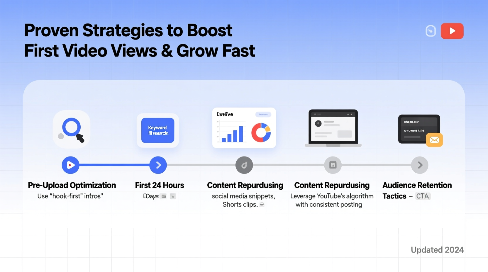 proven strategies to boost views on your first youtube video and grow your channel quickly