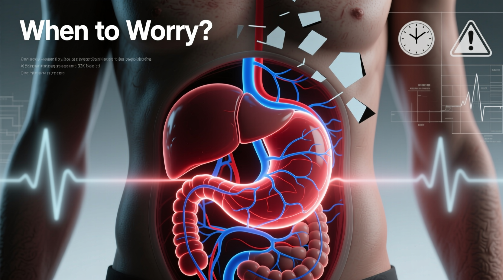 feeling a pulse in your stomach causes when to worry