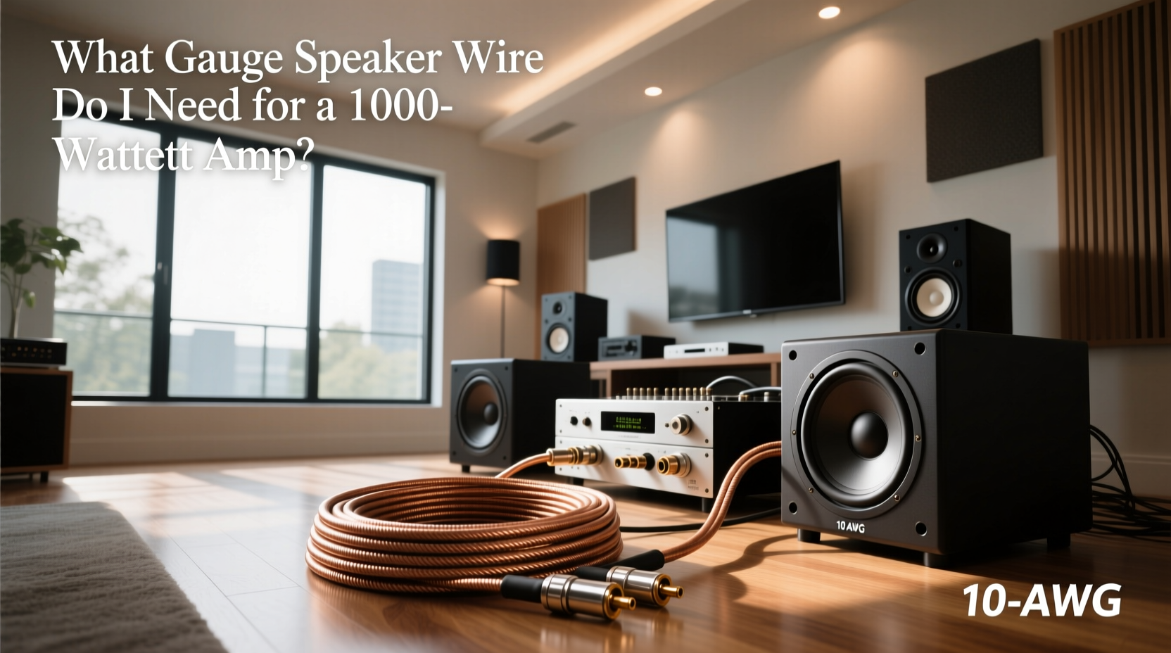 How to Choose Speaker Wire for a 1000 Watt Amp: A Practical Guide