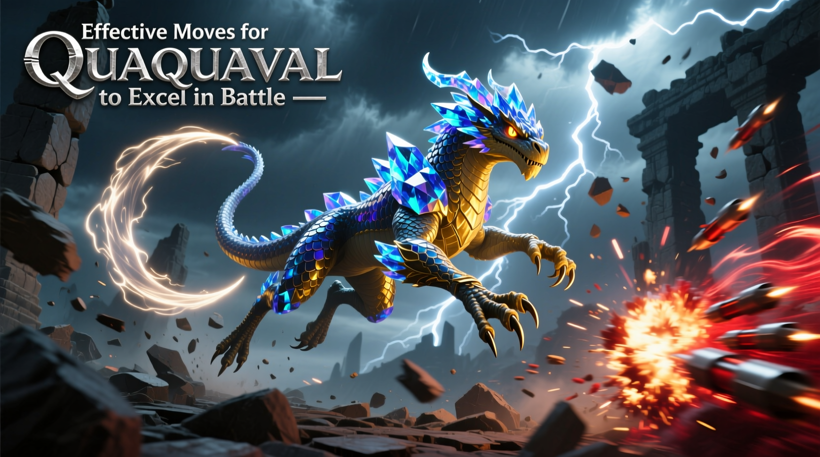 effective moves for quaquaval to excel in battle