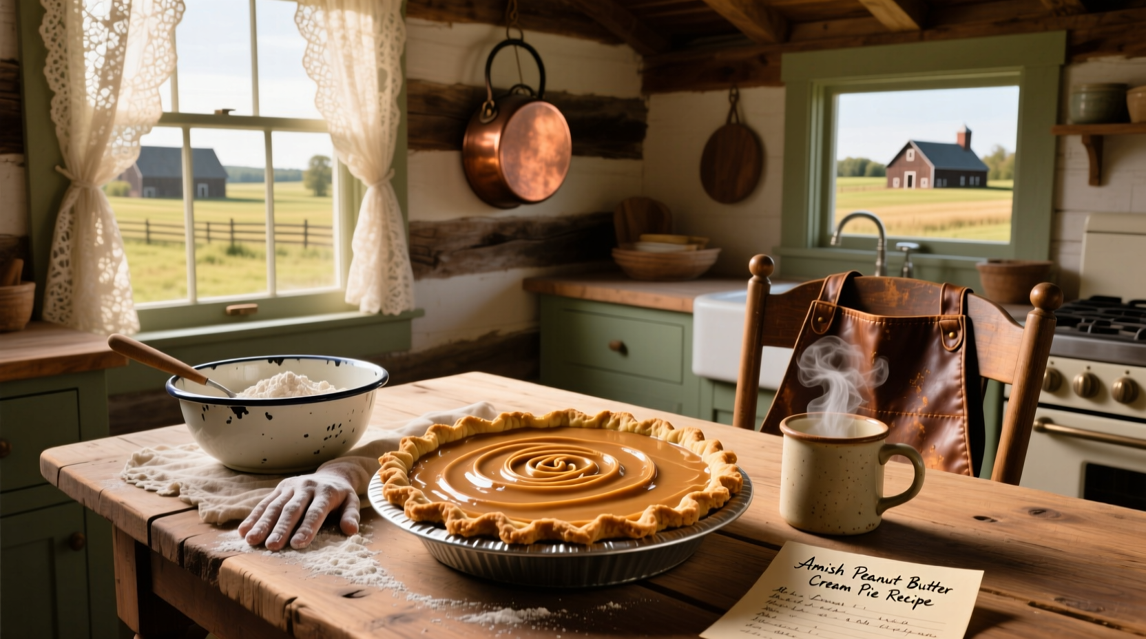 amish peanut butter cream pie recipe guide
