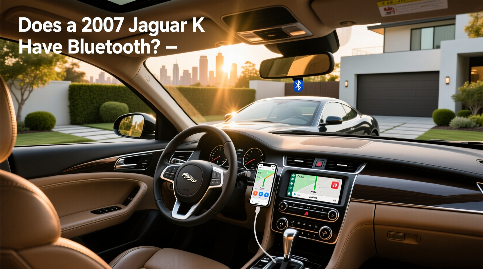 2007 jaguar xk bluetooth carplay guide