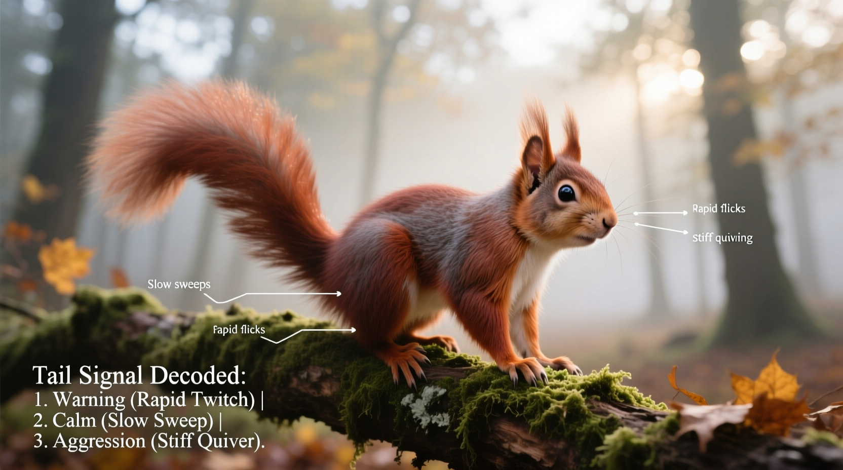 why do squirrels twitch their tails decoding squirrel tail signals