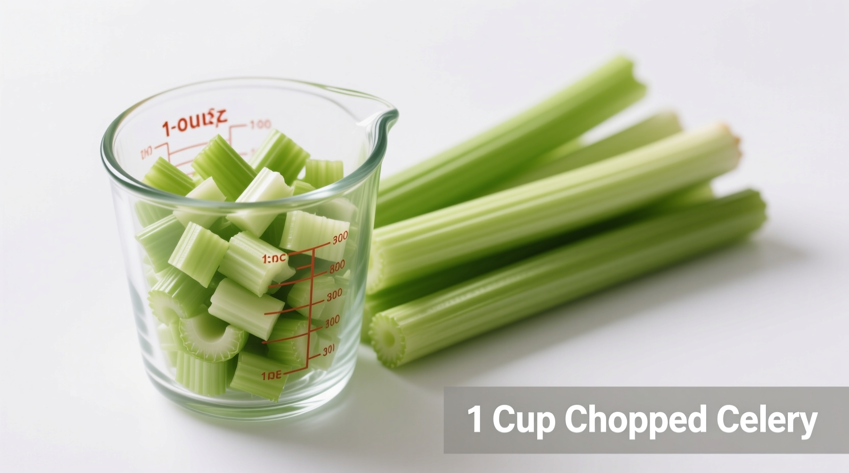 How Many Stalks of Celery in a Cup: Exact Measurement Guide