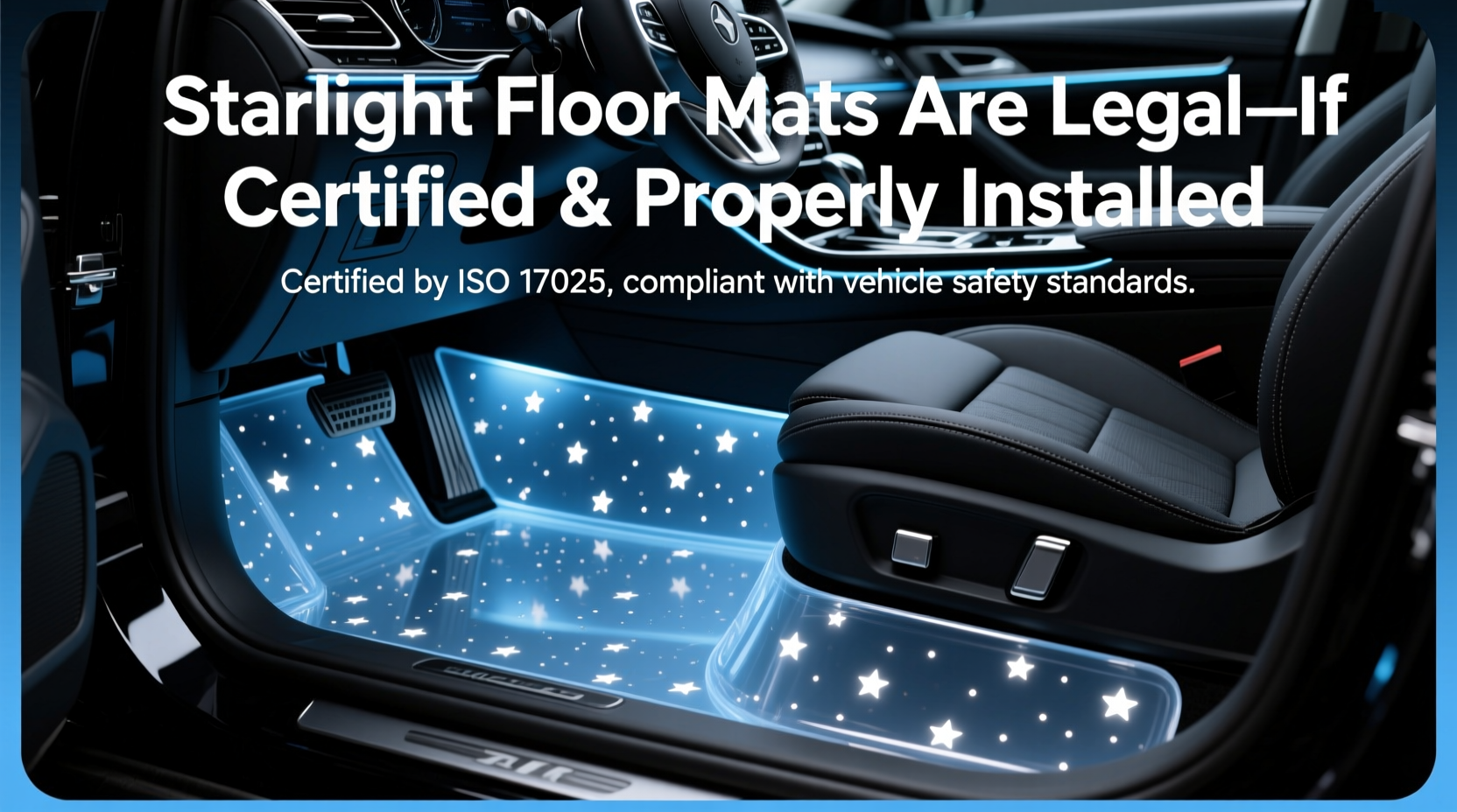 starlight floor mats legality
