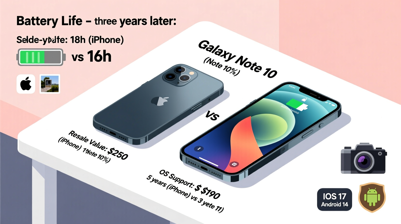 iphone 11 vs galaxy note 10 three years later is the iphone still a better deal