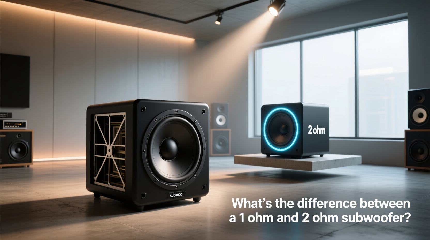 1 ohm vs 2 ohm subwoofers key differences buying tips