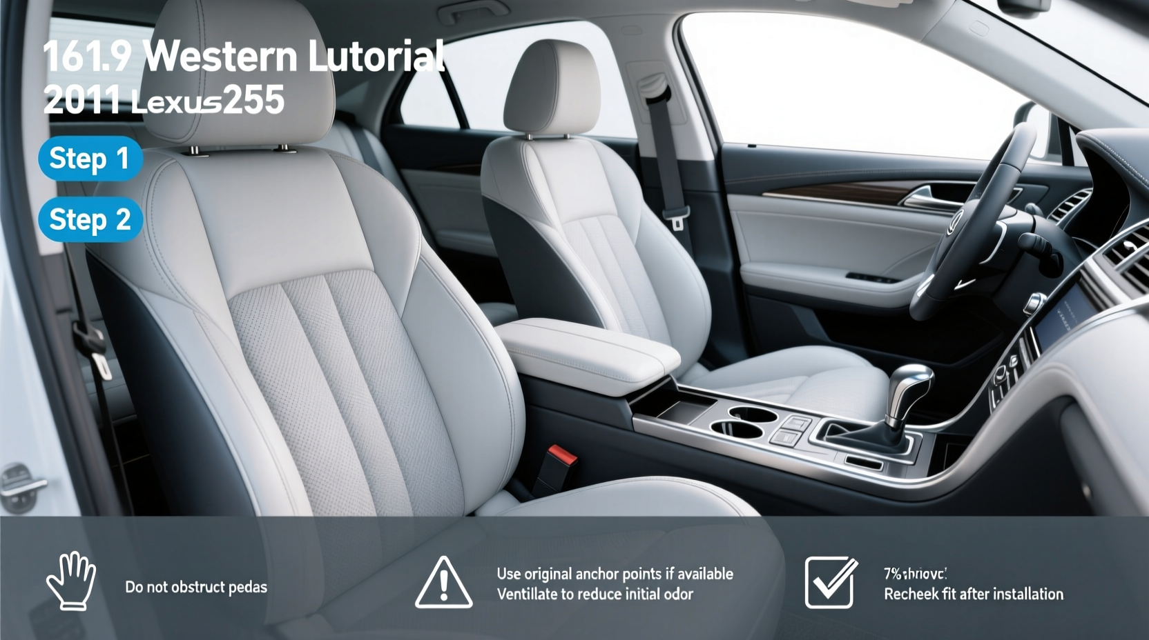 2011 lexus is250 seat covers
