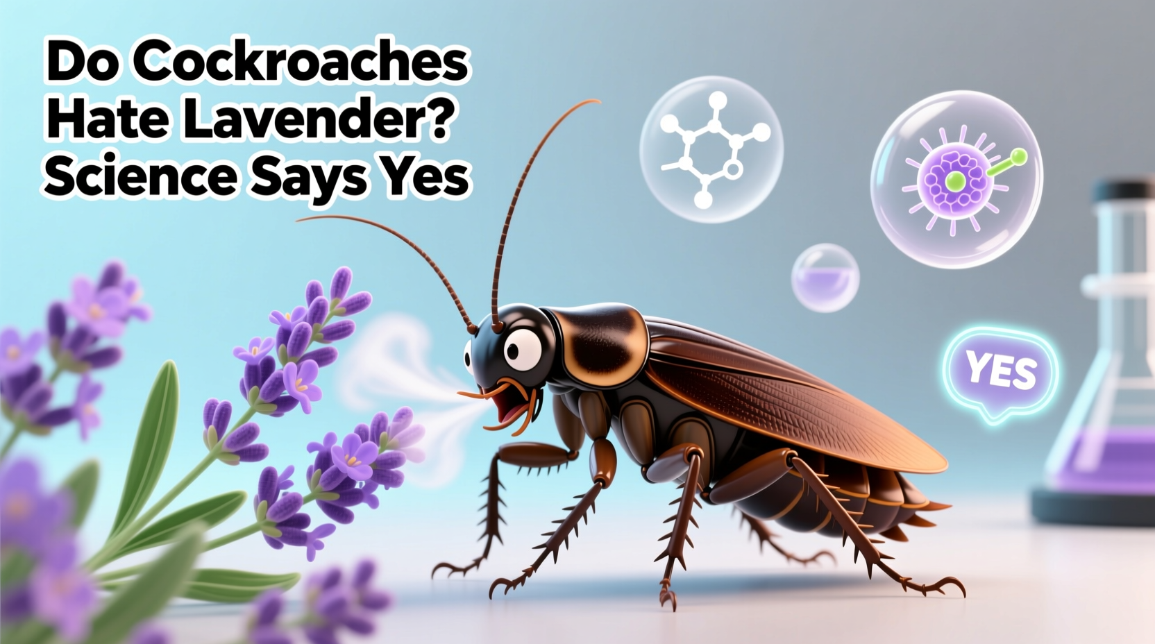 Do Cockroaches Hate Lavender? Science Says Yes